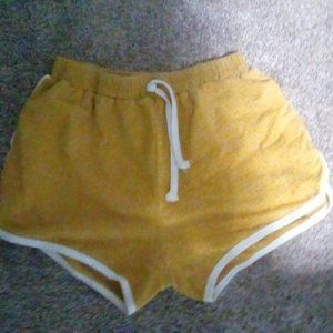 Mustard Yellow shorts